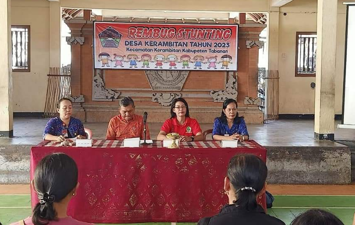 Rembug Stunting Desa Kerambitan Tahun 2023